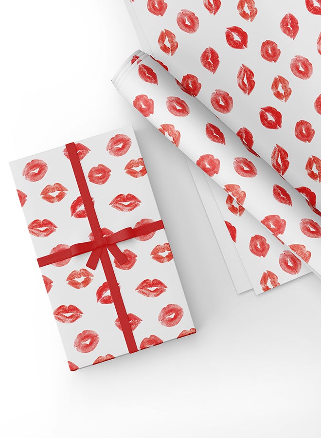 Share the Love ورق تغليف كيسس، 4 أوراق - Image 3